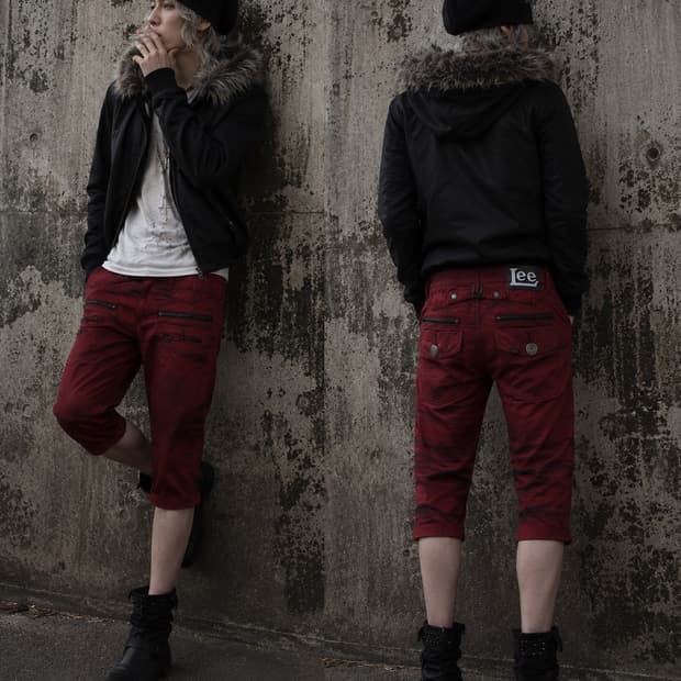LEE – Black Wash Capri Pants