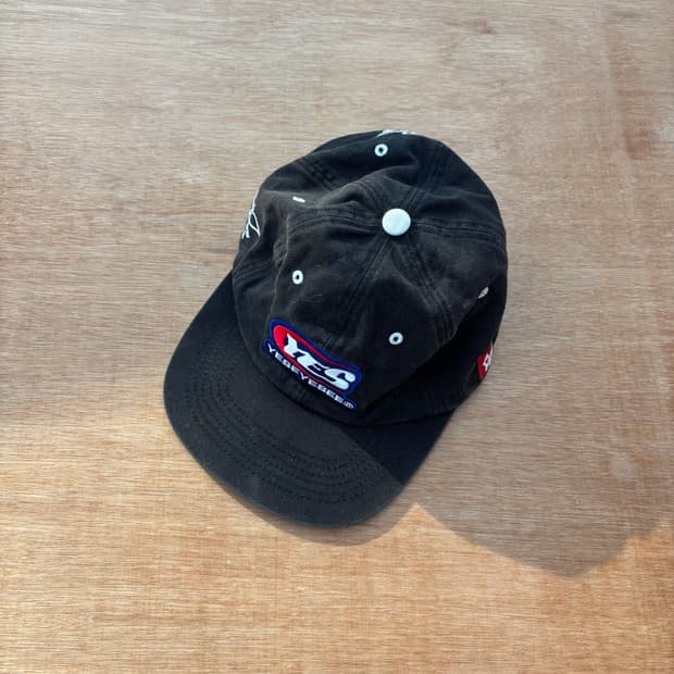 YESEYESEE Vintage Logo Cap Black
