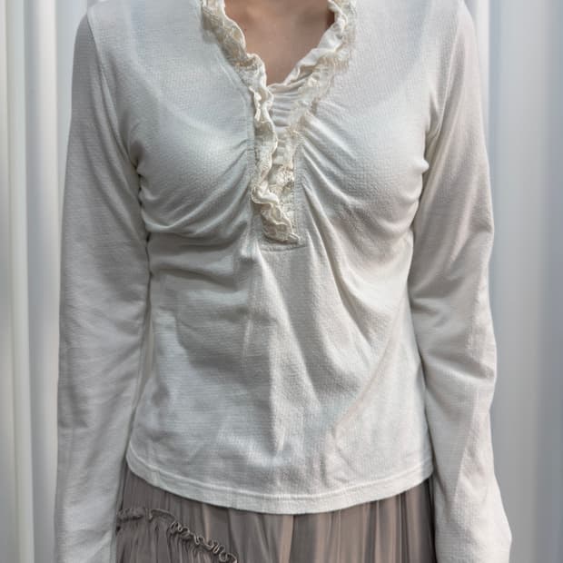 frill lace top