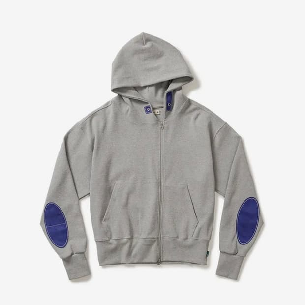 카락터 후드집업 Writer hooded zip-up / Melange