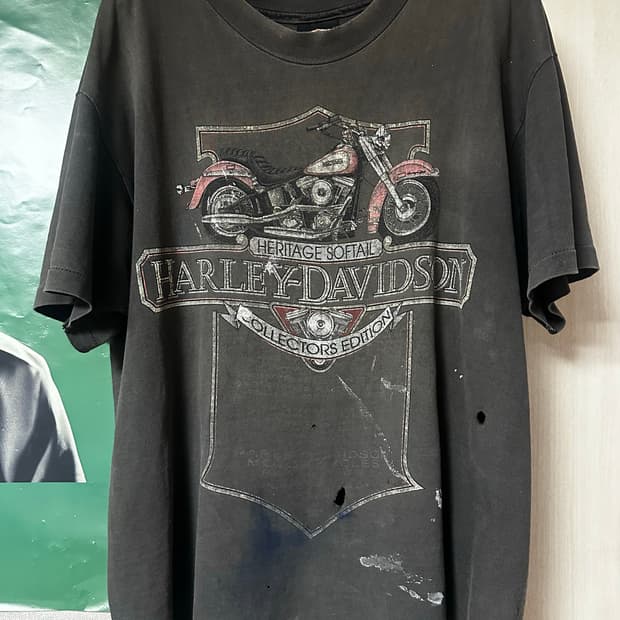 90s 빈티지 할리데이비슨 티셔츠