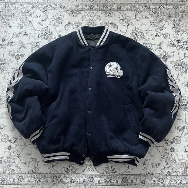 DALLAS COWBOYS 댈러스 카우보이즈 바시티 자켓