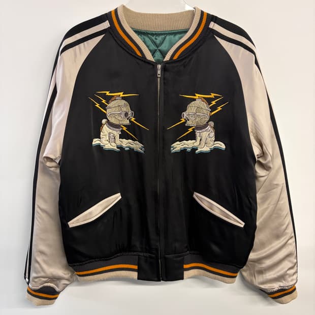 TOYS McCOY × SETAGAYA 리버시블 스카쟌