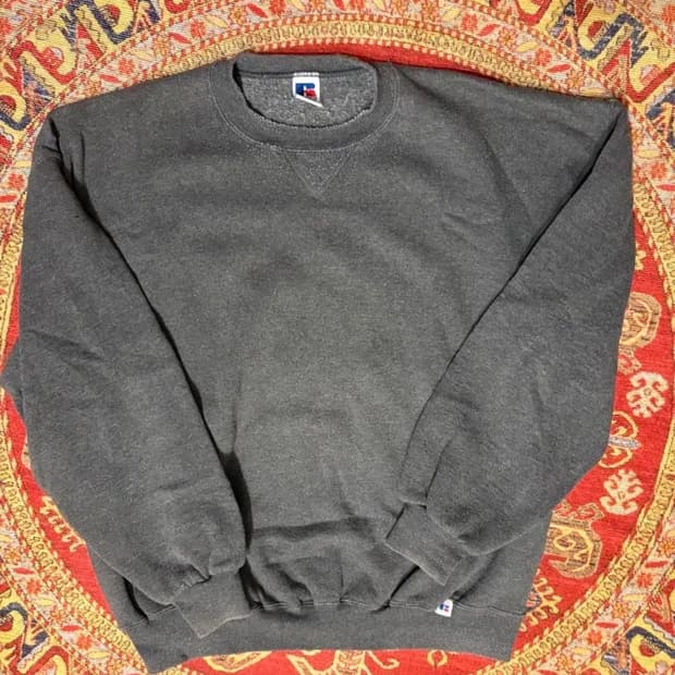 러셀 맨투맨 다크그레이 XL