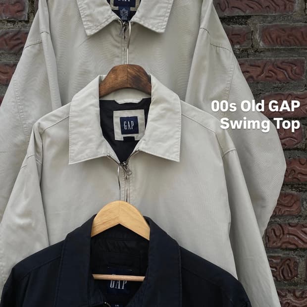 00s Old GAP Swing Top Black Jacket