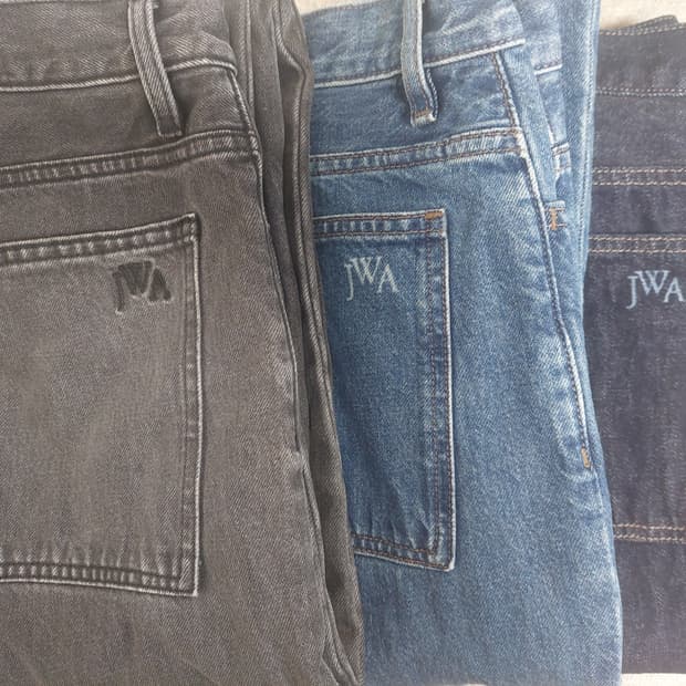 유니클로 jw앤더슨 스트레이트진 2장 일괄