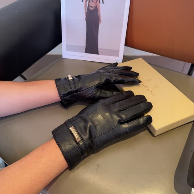 버버리 장갑 가을 겨울 보온 클래식 심플
