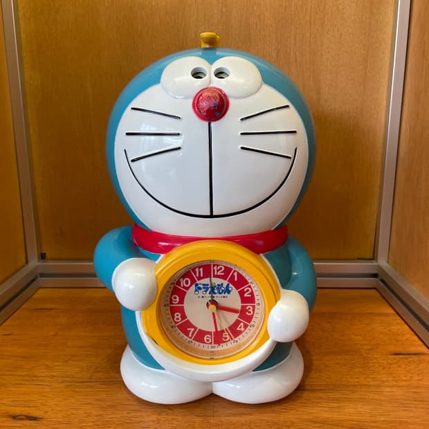 Doraemon Quartz Figure Clock