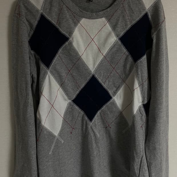 Comme des Garçons Homme Patchwork Argyle