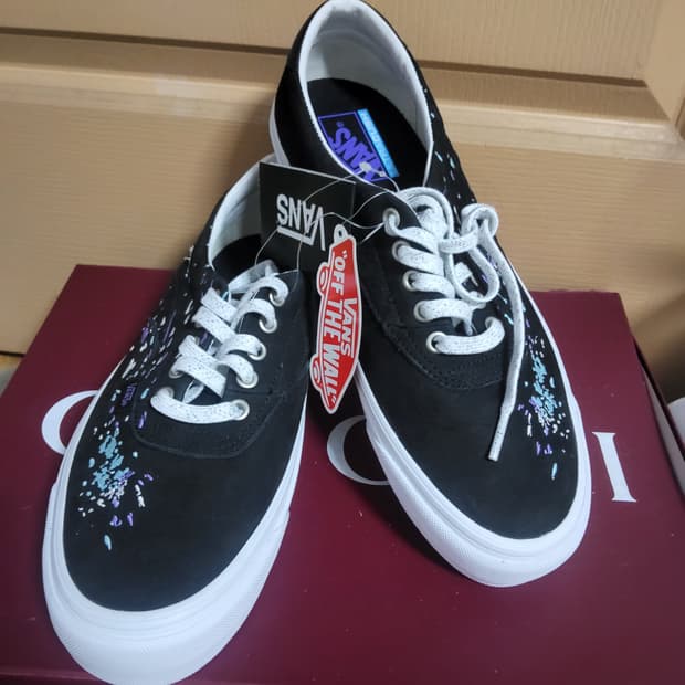 반스 vans 에이서 니 스플래터 자수 스니커즈 280