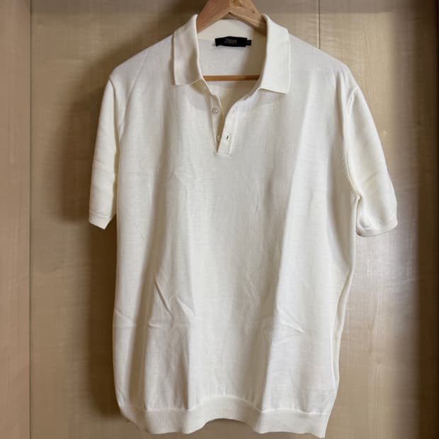 제이리움 니트 피케 아이보리 L