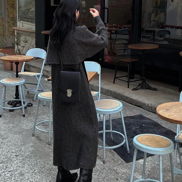 트리밍버드 원피스_블랙