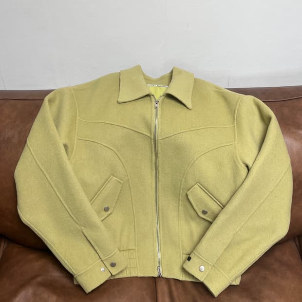 [FREE] 멘토 Mento 민트 울 자켓