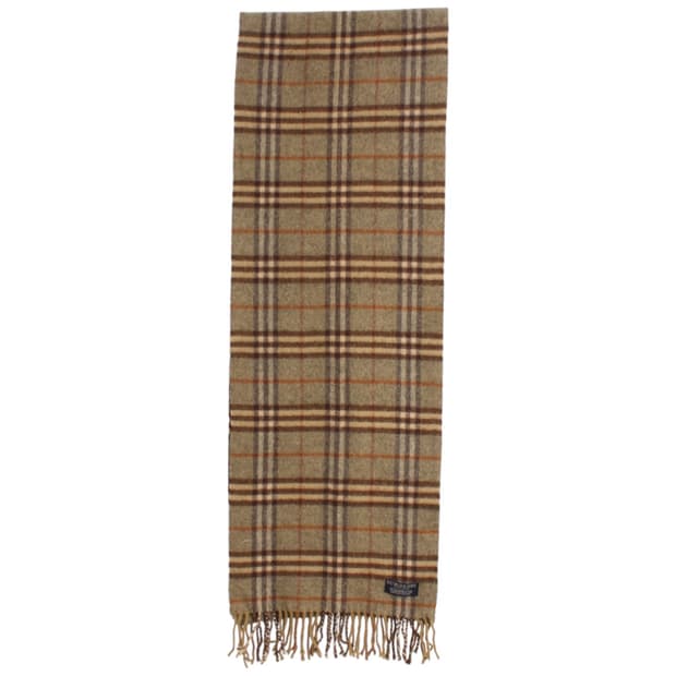 버버리 울 머플러