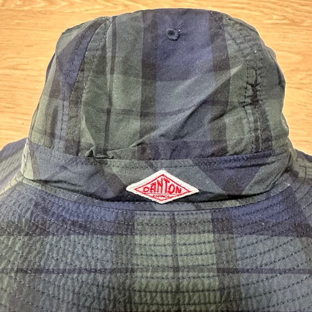 단톤 버킷햇 (체크)