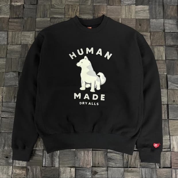휴먼메이드 X 카우스 스웻셔츠