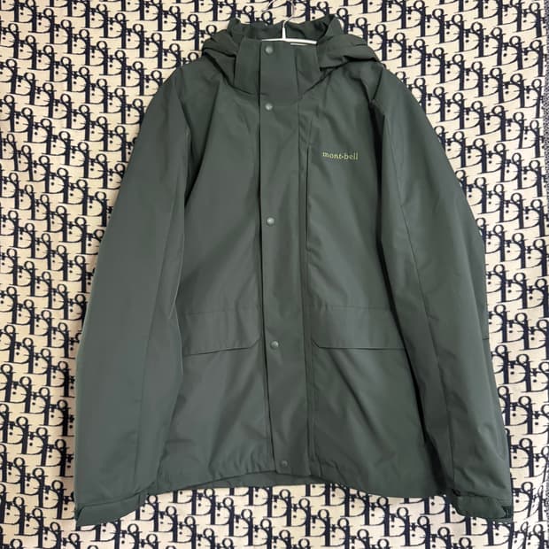 몽벨 윈드 테커 자켓 카키 M
