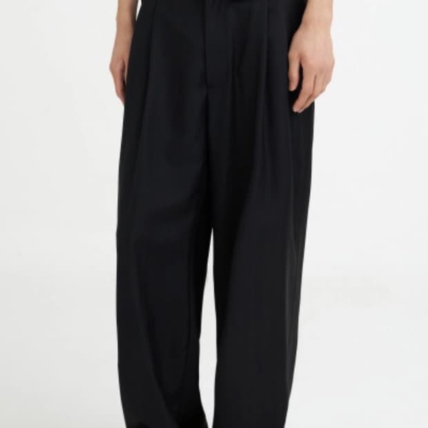 유스 youth 하이웨스트 벨트 팬츠 M