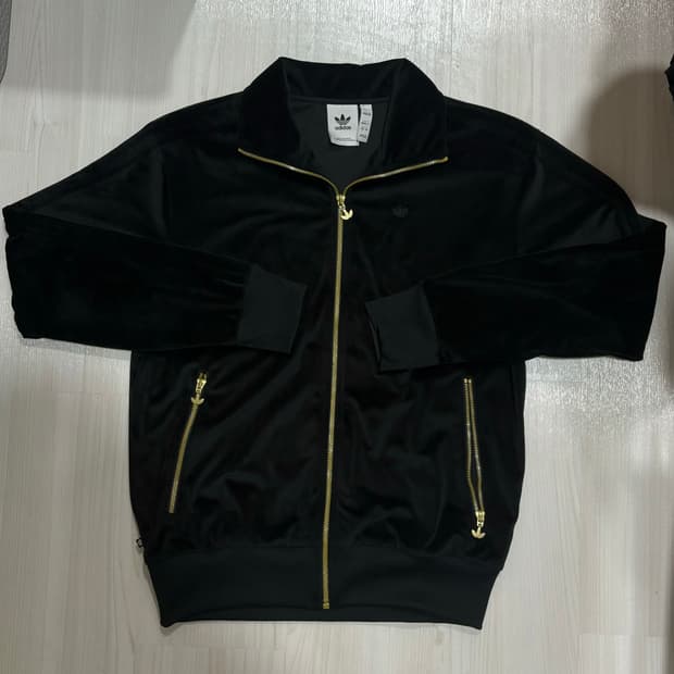 아디다스 벨루어 벨벳 져지 집업