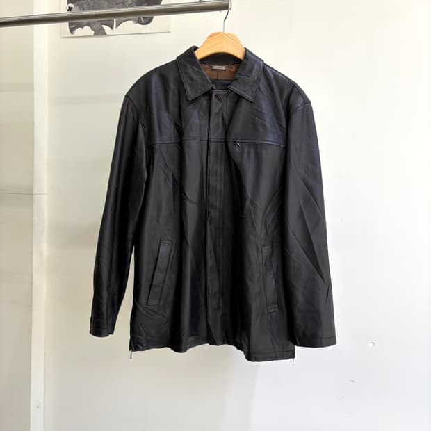 PIERRE CARDIN 레더자켓