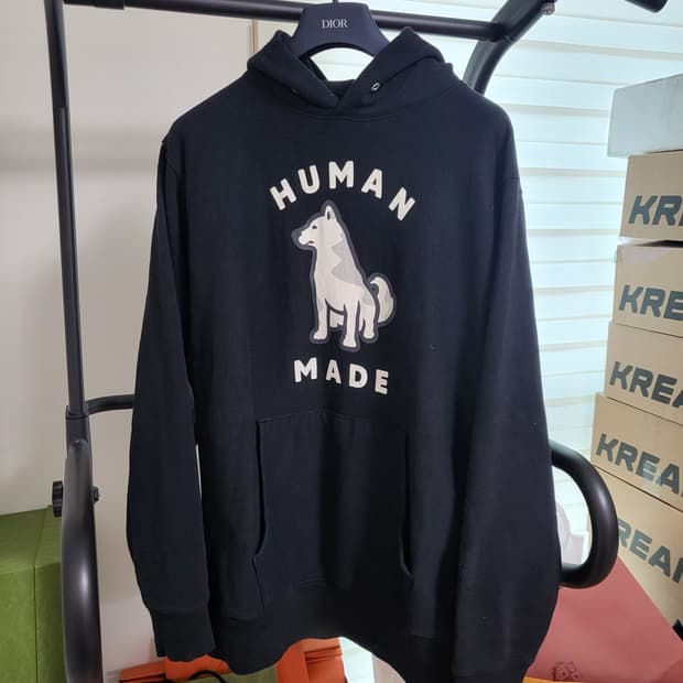 24SS 휴먼메이드 웍스아웃20주년 진돗개 후드티 XL