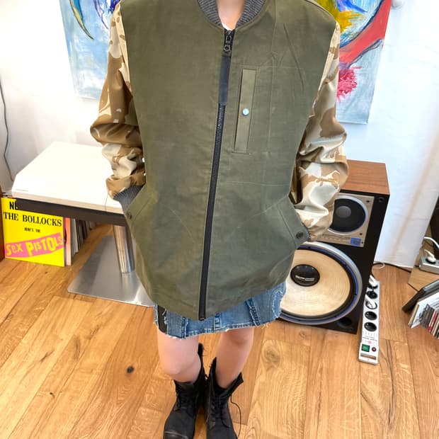 [M] 크리스토퍼래번 밀리터리 리메이드 자켓