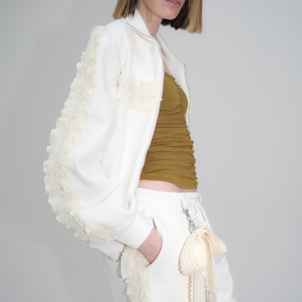 Losesleepover  Pearl stud lace shorts