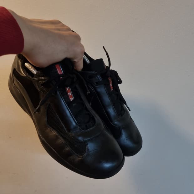 프라다 아메리칸컵  10.5사이즈 블랙