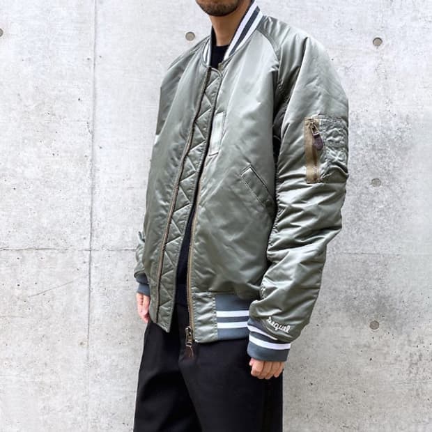 SEQUEL 시퀼 MA-1 봄버 자켓