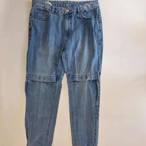 준지 데님 팬츠 48