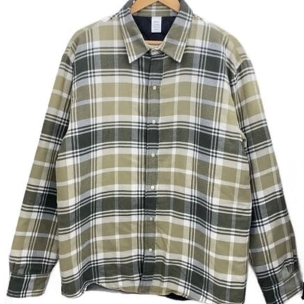 [XL] 자운드 써멀 체크 셔츠