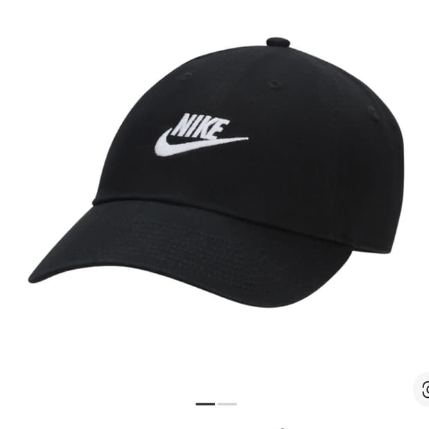 나이키 볼캡 모자 블랙