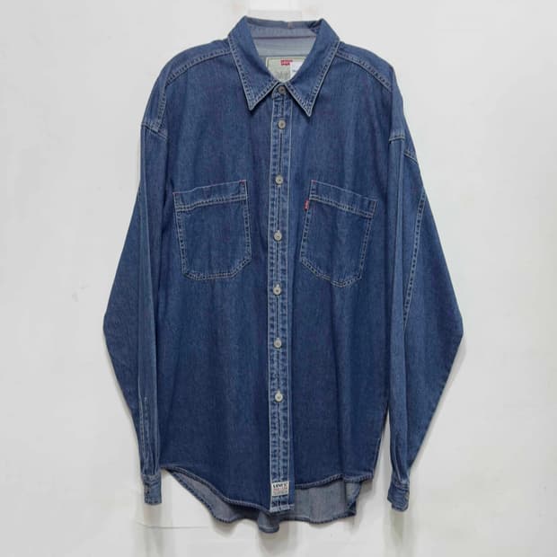 리바이스 데님 긴팔 셔츠
