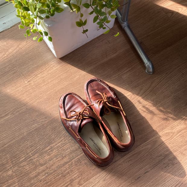 락포트 클래식 보트슈즈