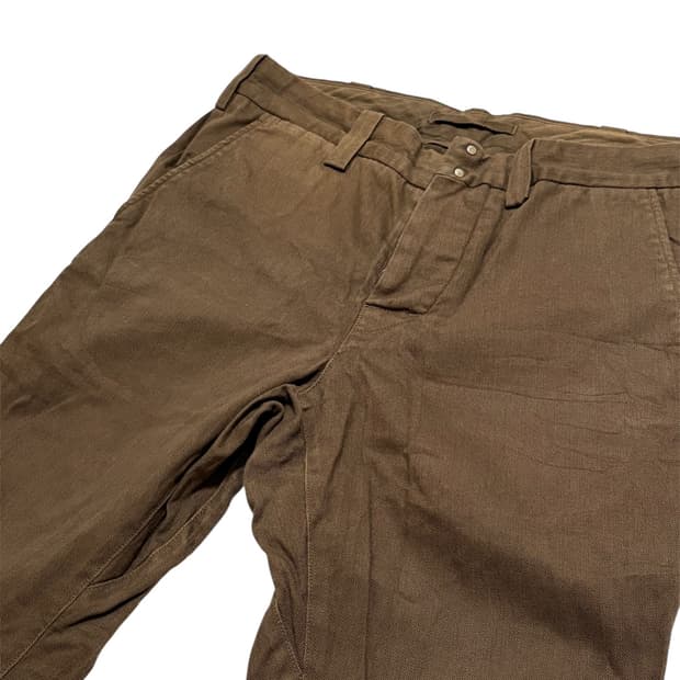 나나미카 브라운 워크팬츠