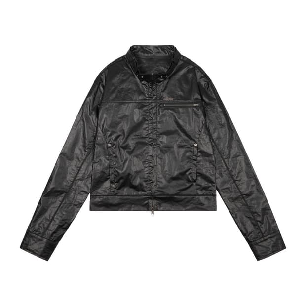 AAKAM 아캄 Technical Coated Jacket (Black)