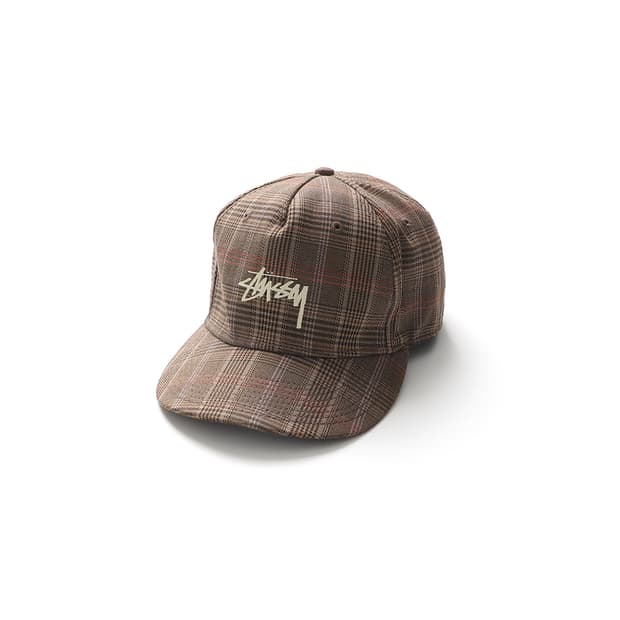 스투시 STUSSY Glen Check Cap