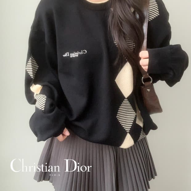 크리스찬디올 니트 