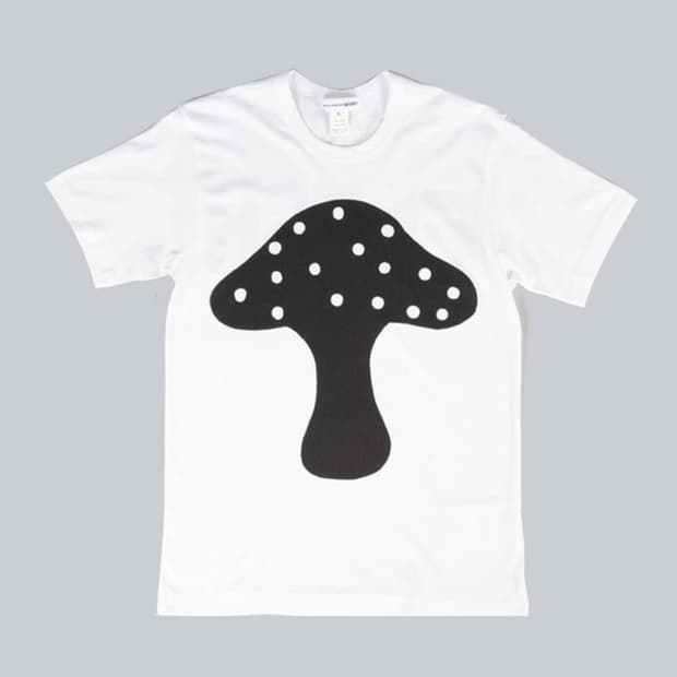 꼼데가르송 머쉬룸 반팔