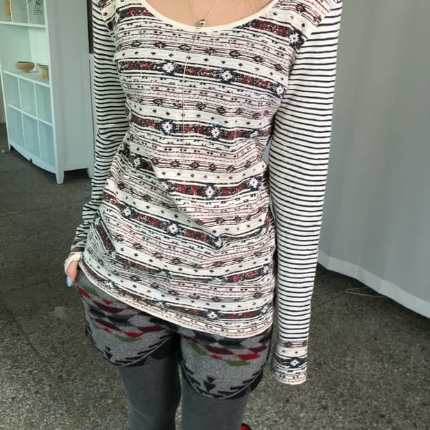 인디안 롱 슬리브