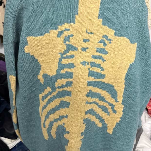 kapital 본 스웨터 색소폰 3 사이즈