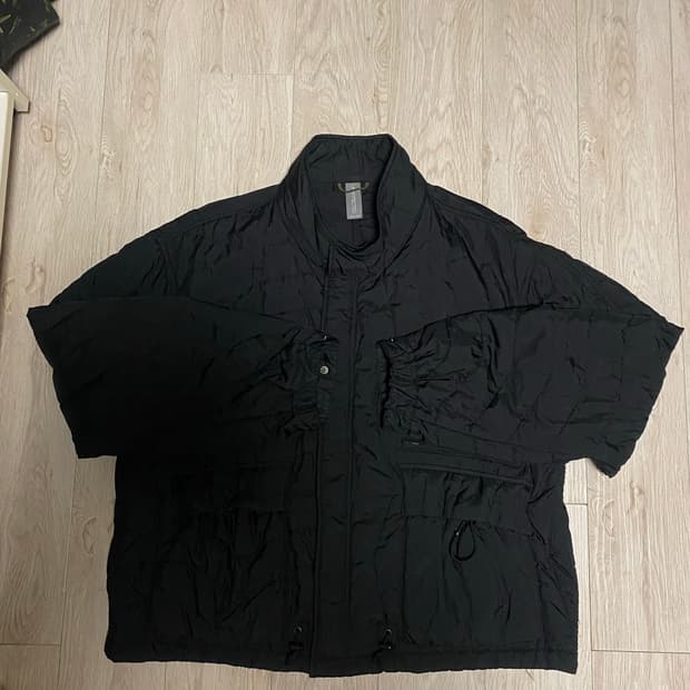 언어펙티드 퀼티드 블루종 블랙