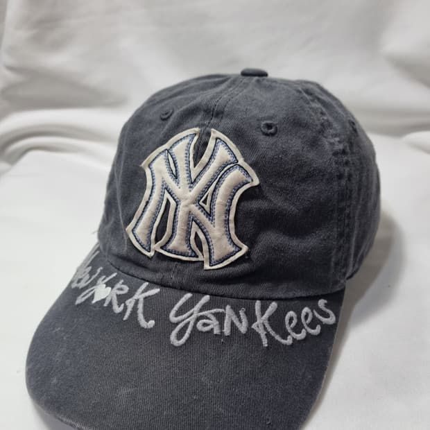 MLB 빅로고 뉴욕 양키스 볼캡 빈티지 모자