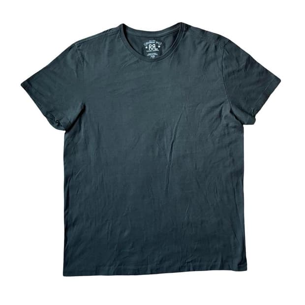 RRL 더블알엘 베이직 라운드넥 반팔 티셔츠