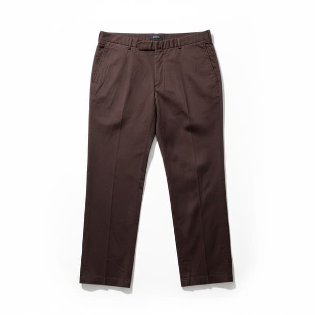 Ermenegildo Zegna 제냐 브릭스톤 갈색 면바지