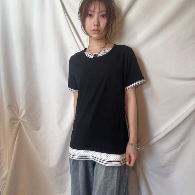 레이어드 티셔츠