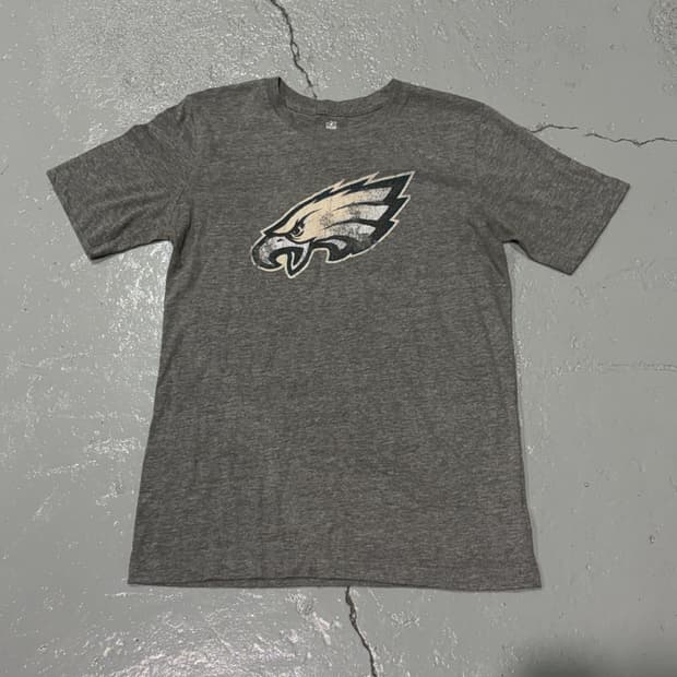 NFL 빈티지 필라델피아 이글스 그레이 티셔츠