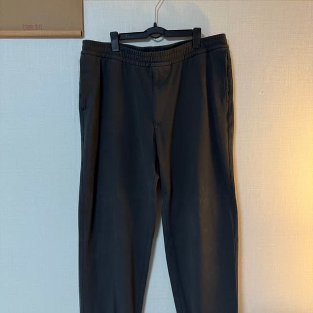 [XL]유니클로 스웨트 조거 팬츠 다크그레이