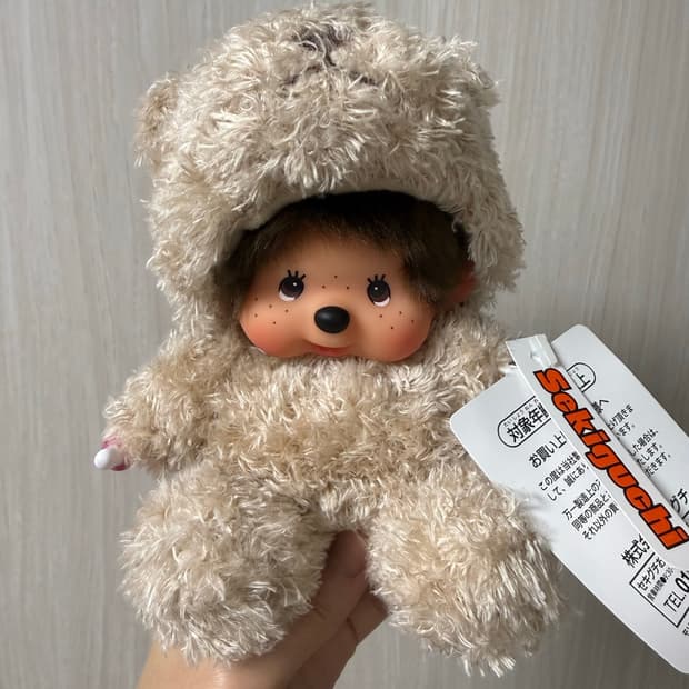 몬치치 애니멀 곰&토끼 세트