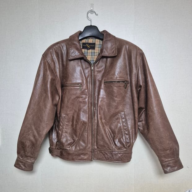 90s 빈티지 소가죽 cowhide 스포츠자켓